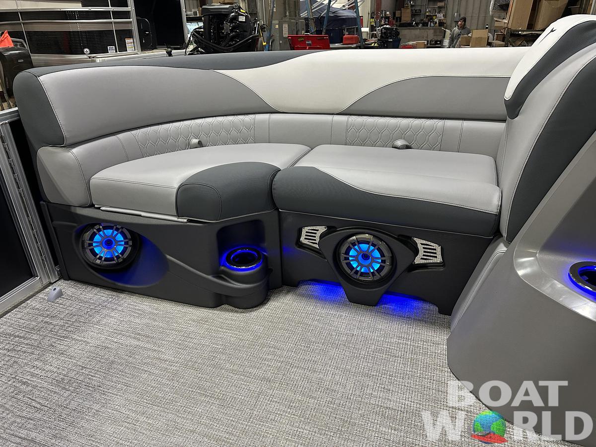 2025 Tahoe Pontoons LTZ 2385 Quad Lounge Tritoon & Honda 4-Stroke EFI