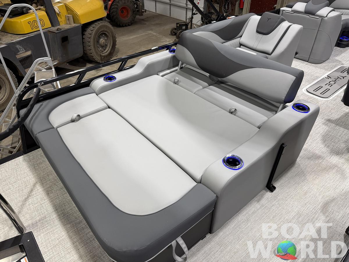 2026 Tahoe LTZ 300HP VRB 2385 Swingback Tritoon $68,995