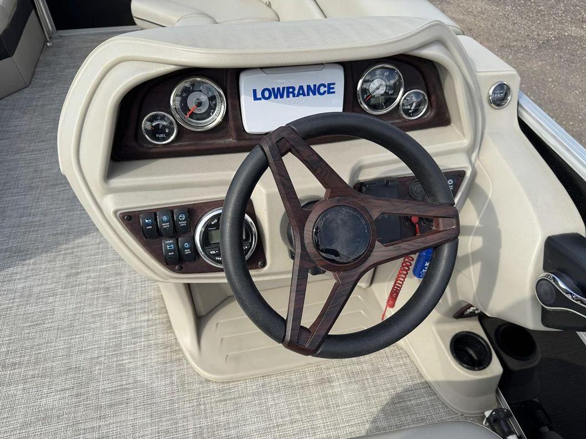 Used 2023 South Bay 224RS LE Pontoon & 140HP Suzuki 4-Stroke EFI