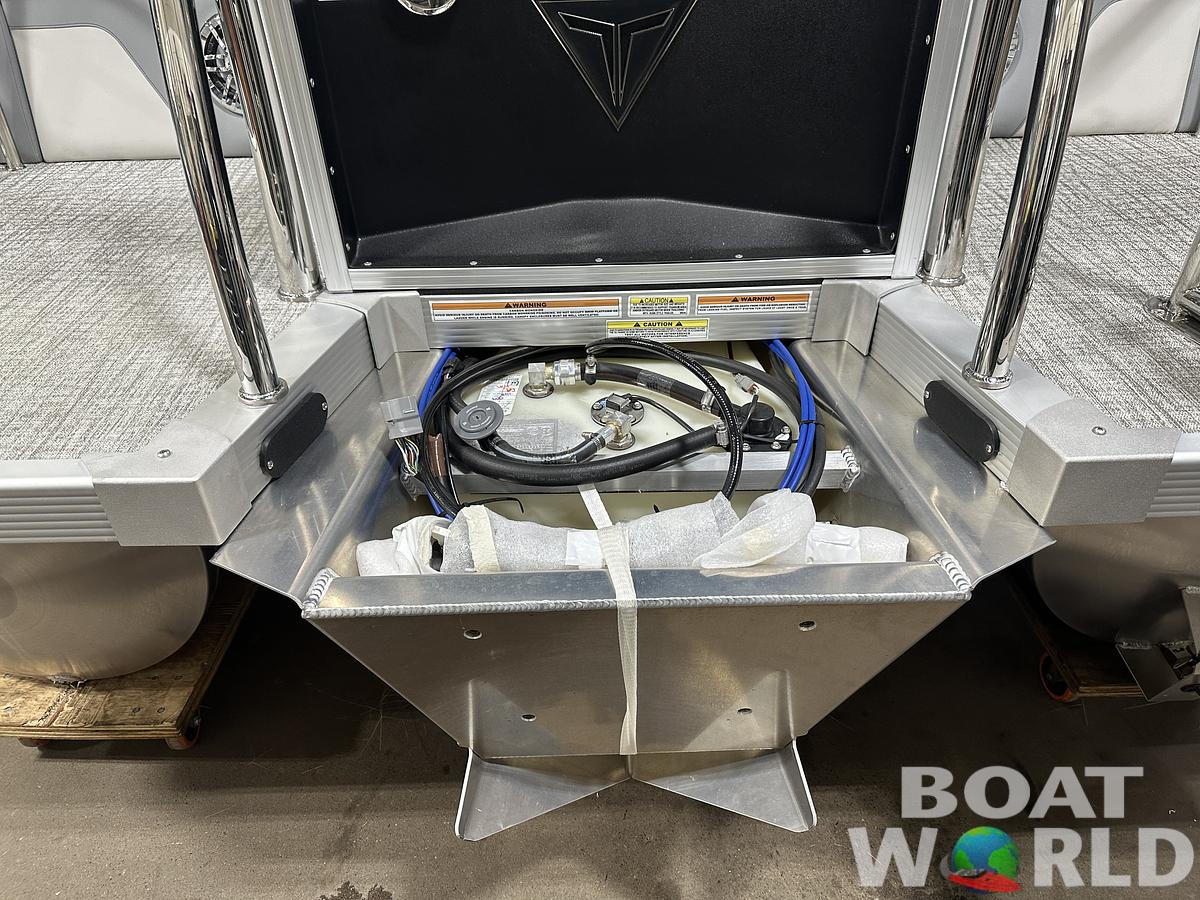 2025 Tahoe Pontoons Cascade 2385 Quad Lounge Shift Flip & Honda 4-Stroke EFI