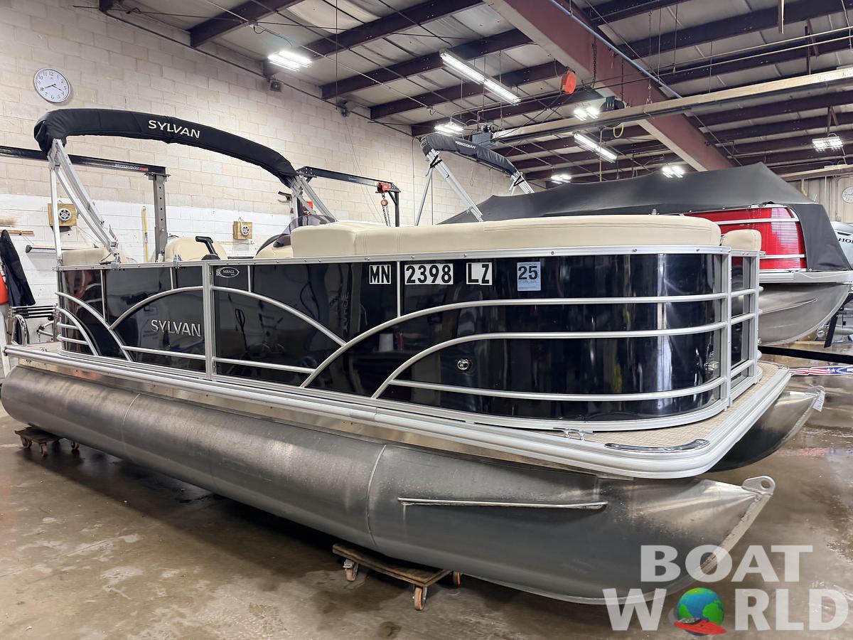 Used 2019 Sylvan MIrage 820 LZ Quad Lounge & 90HP Yamaha -$27,995