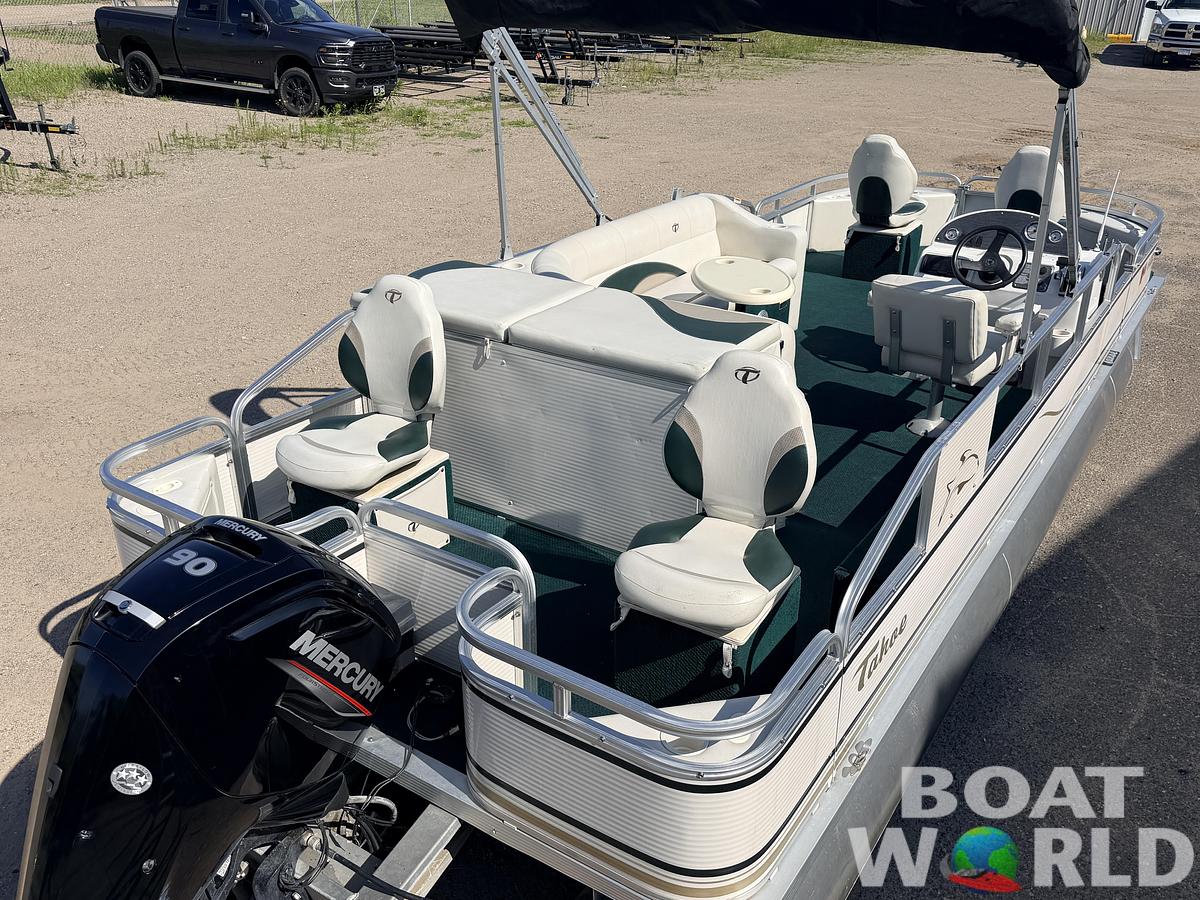 Used 2008 Tahoe Pontoons 22 Fish 'N Fun & (2021) 90HP Mercury 4Stroke EFI -$17,995