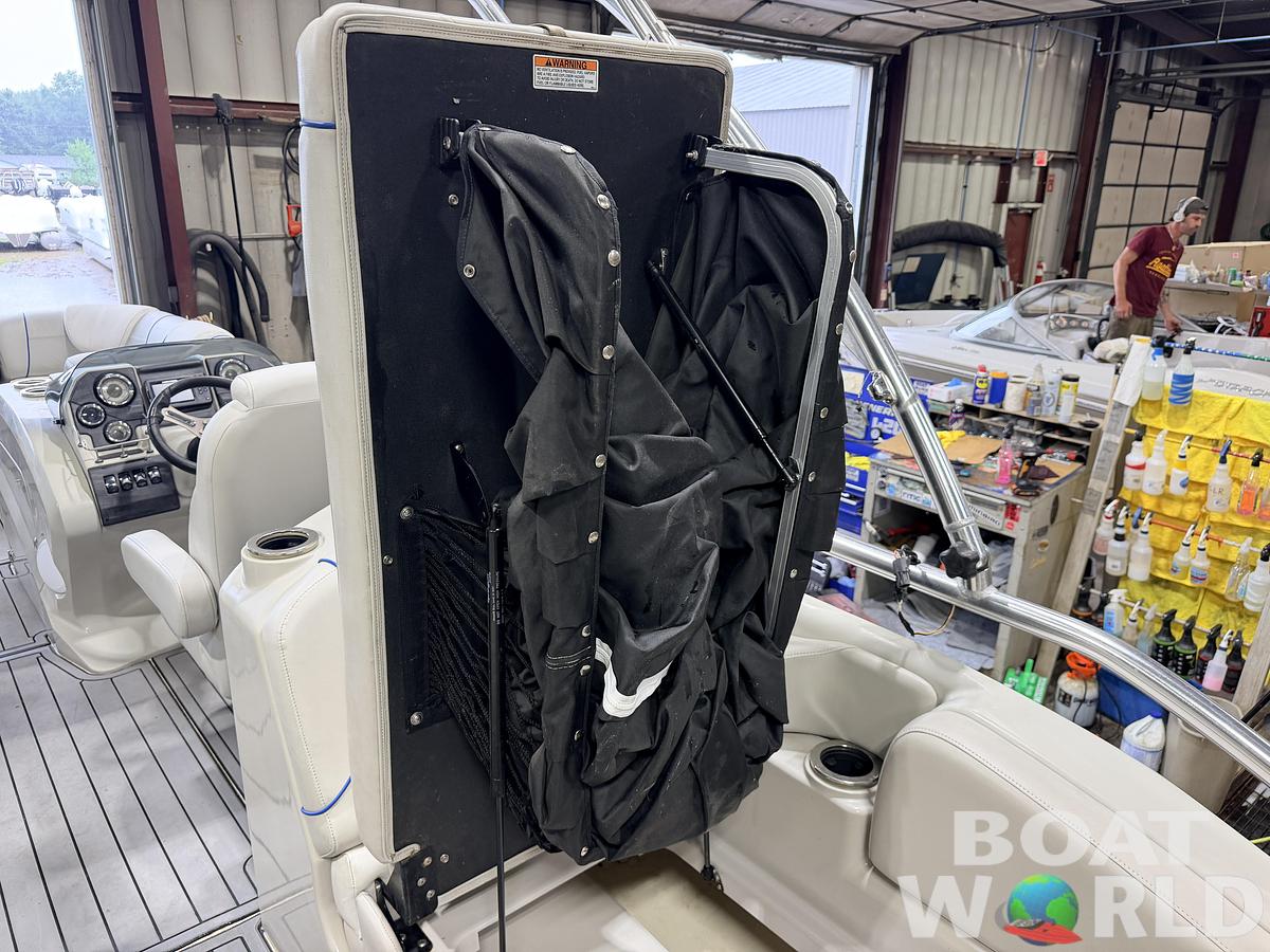 Used 2017 Sylvan S3 Rear Lounge with Sport Tower & 150HP Yamaha SHO VMAX - $39,995