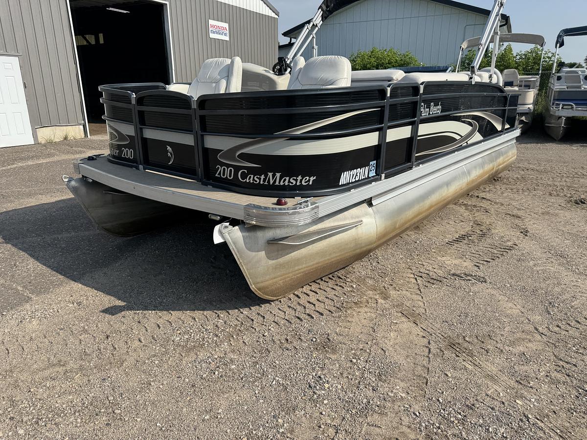 Used 2017 Palm Beach Cast Master 200 Pontoon WITH Sea Legs