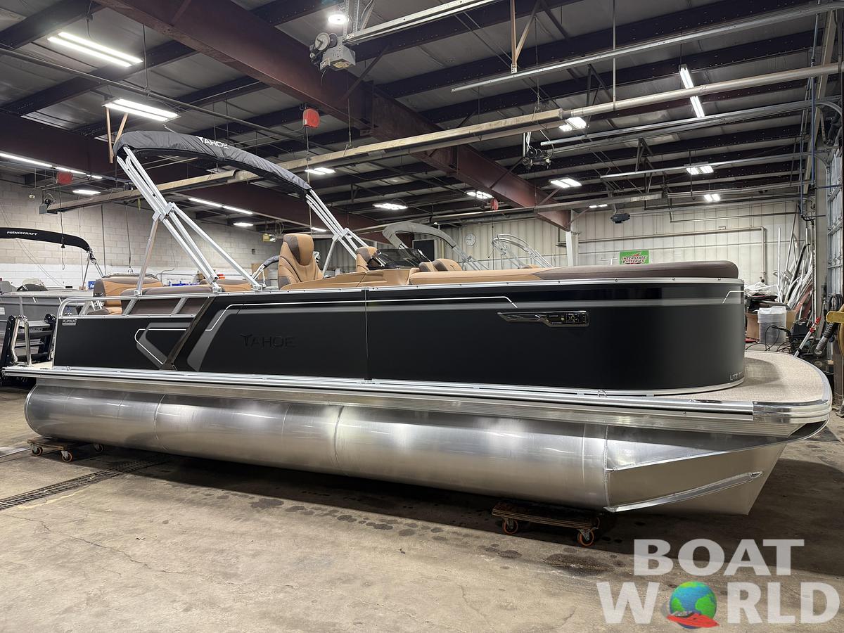 2027 Tahoe LTZ 2385 Quad Lounge Shift SS Tritoon & 4-Stroke Outboard $55995