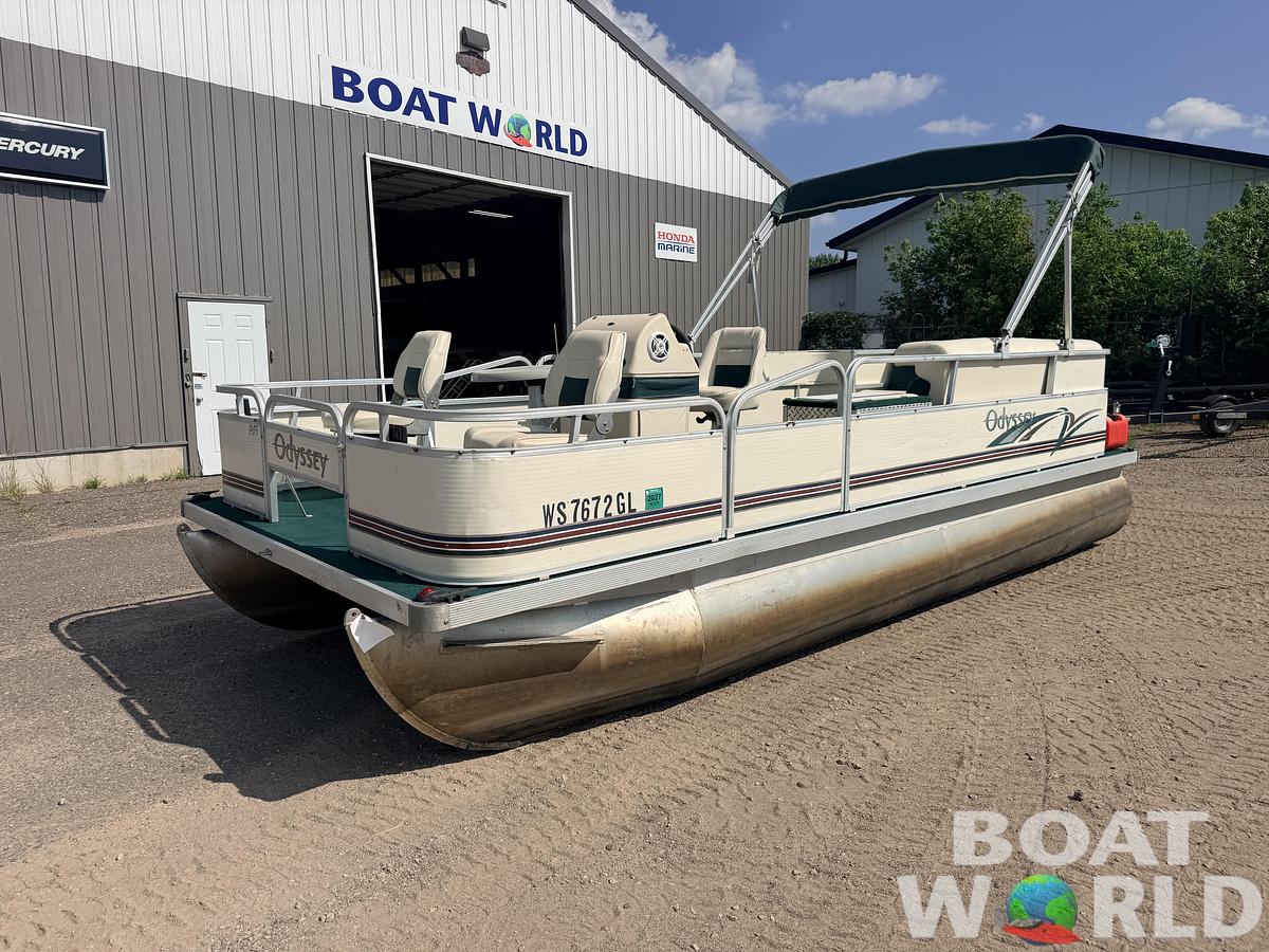 Used 2003 Odyssey 1903 Fish & Cruise & 40HP Johnson 4Stroke -$10,995