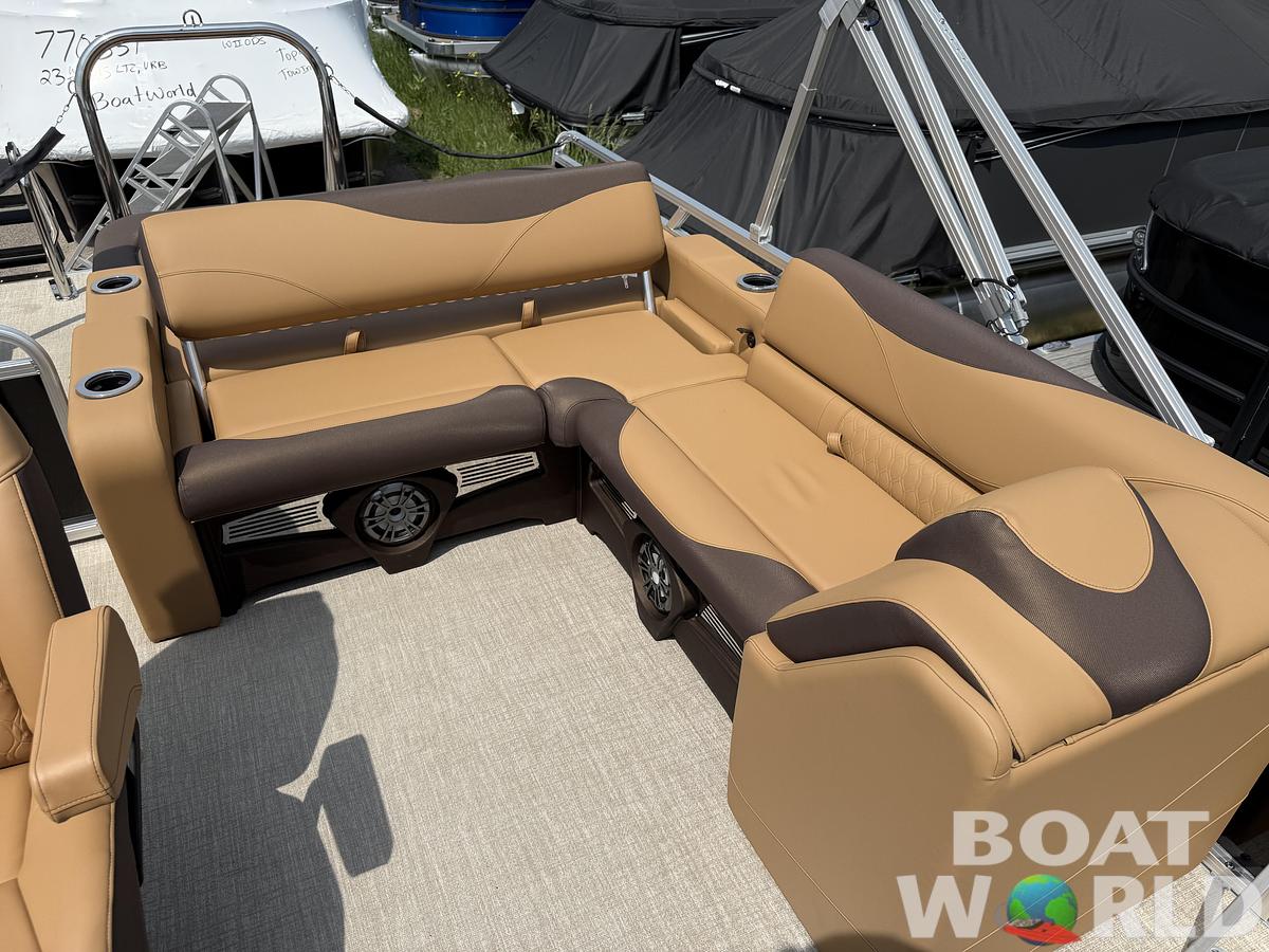 2025 Tahoe Pontoons LTZ 2385 Swingback (VRB) Tritoon & Honda 4-Stroke EFI