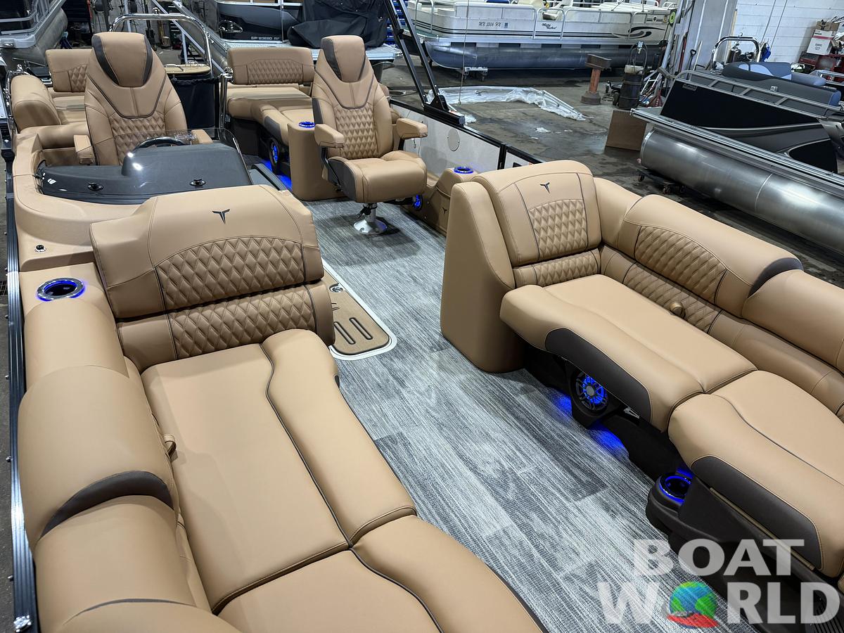 2026 Tahoe Cascade 2385 Quad Lounge Shift SS Tritoon $73995