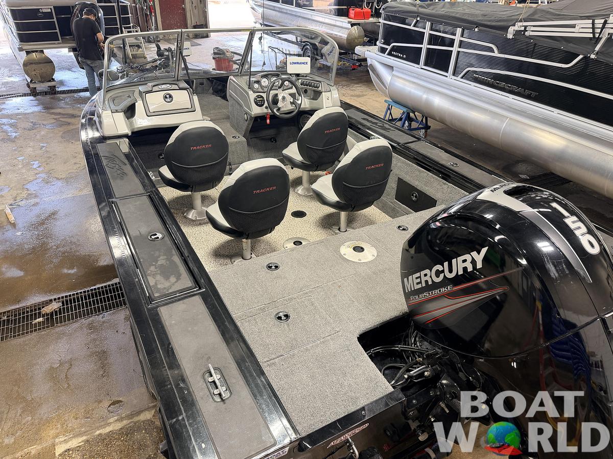 Used 2016 Tracker Targa V18 WT with 150HP Mercury 4Stroke & Tandem Axle Trailer - $29,995