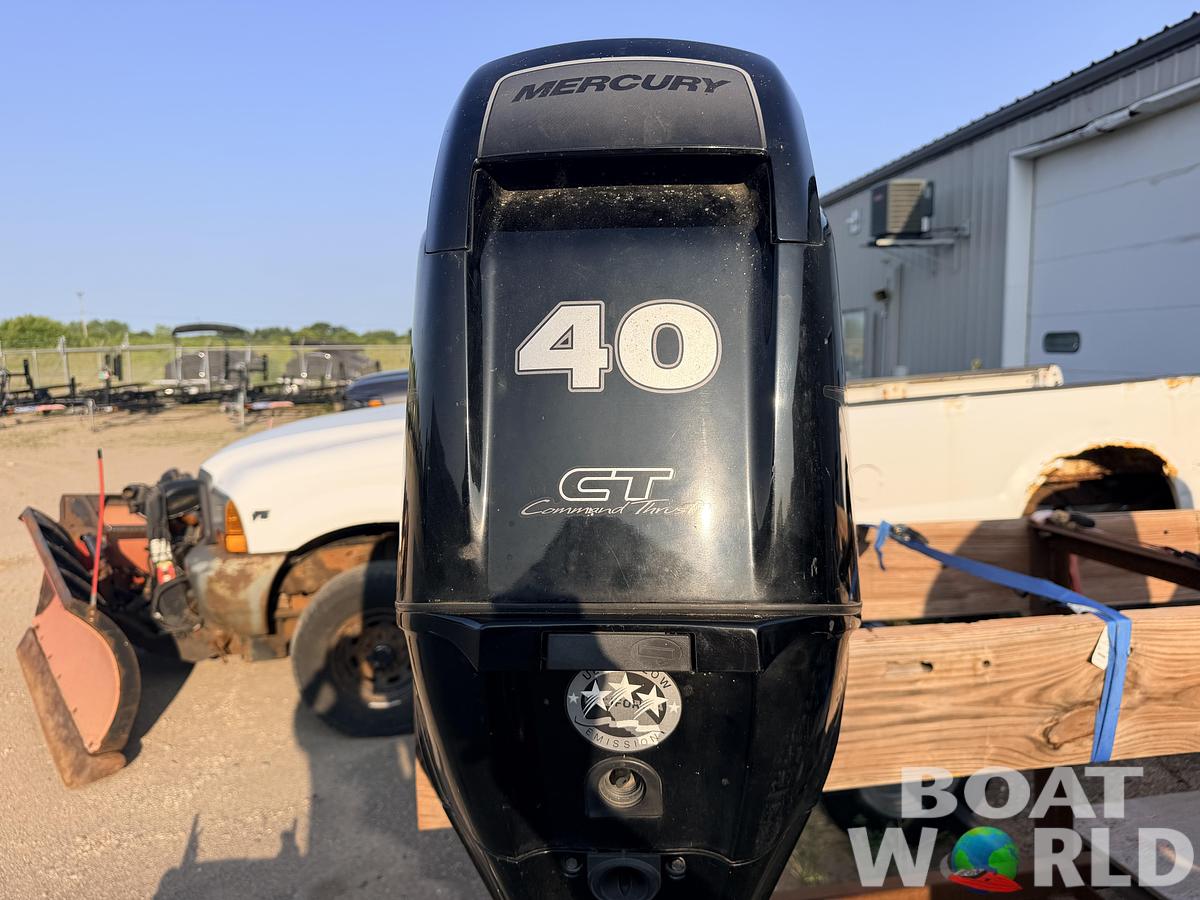 Used 2018 Mercury Marine 40HP Command Thrust Fourstroke EFI