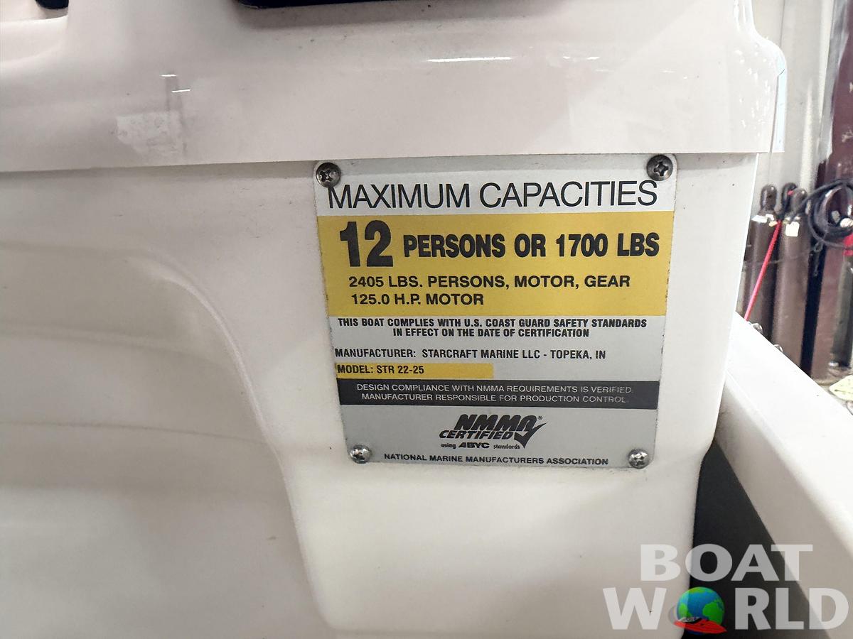 Used 2008 Starcraft 226 Limited & 60HP Mercury 4Stroke -$12,995