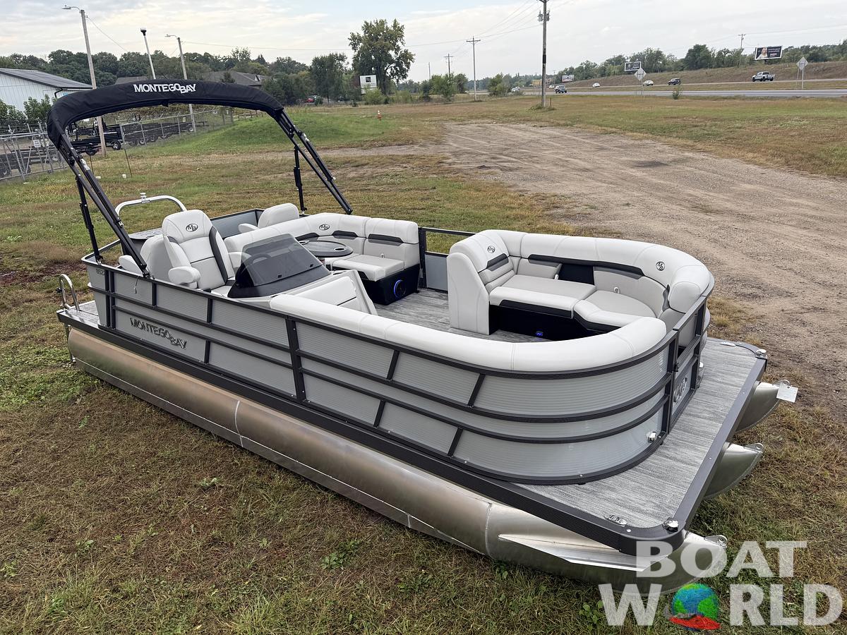 2025 Montego Bay 8522 Fish & Cruise Tritoon & Honda 150HP 4-Stroke EFI