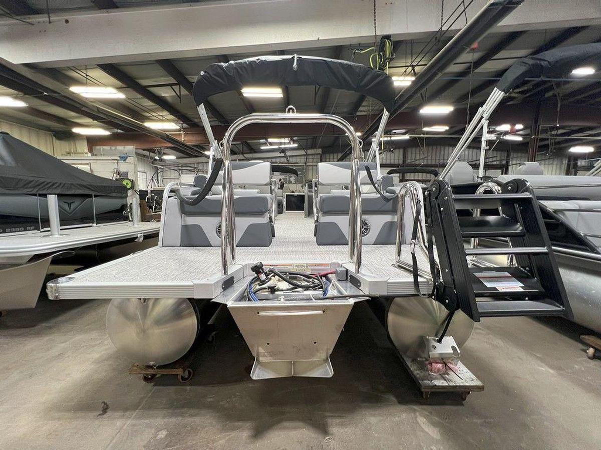 2025 Tahoe Pontoons LTZ 2385 Quad Lounge Shift SS & Honda 4-Stroke EFI