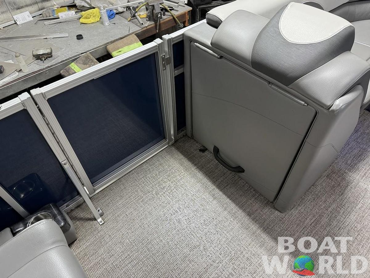 Used 2022 Tahoe Pontoons LTZ 2385 Quad Lounge Tritoon Pontoon & Honda 4-Stroke EFI