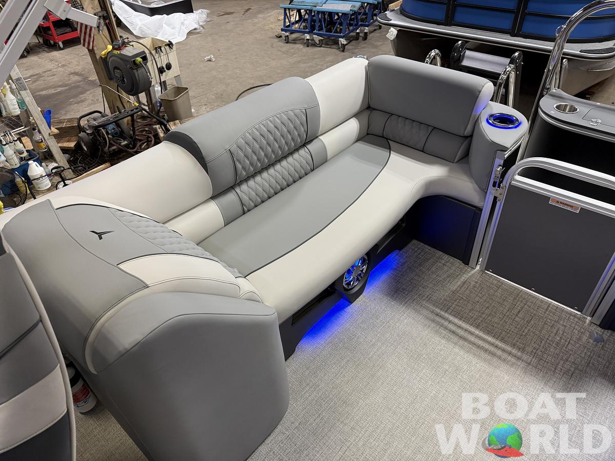 2025 Tahoe Pontoons Cascade 2385 Quad Lounge Tritoon & Honda 4-Stroke EFI
