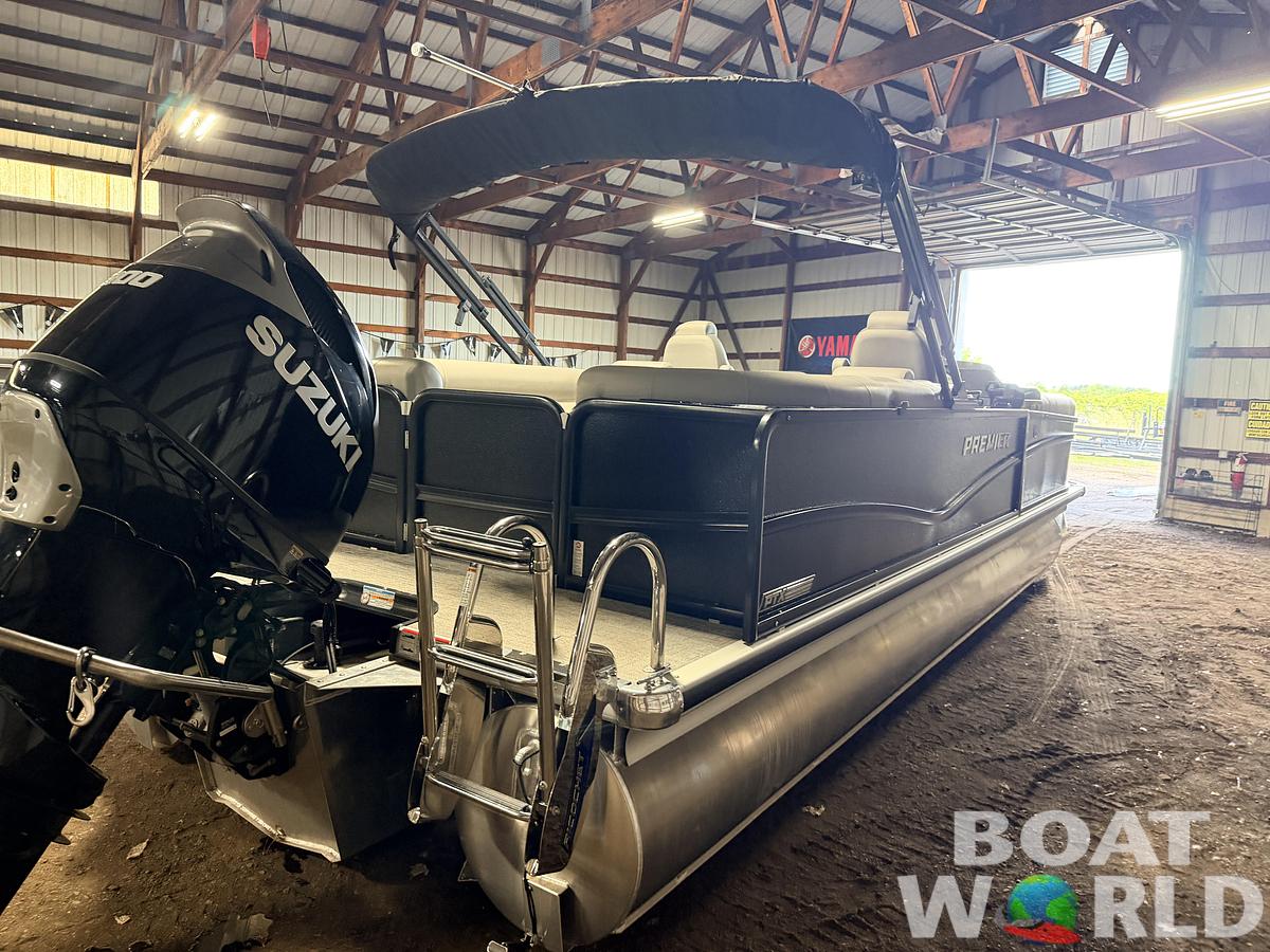 Used 2024 Premier 250 SunSation PTX Tritoon & 300HP Suzuki -$69,995