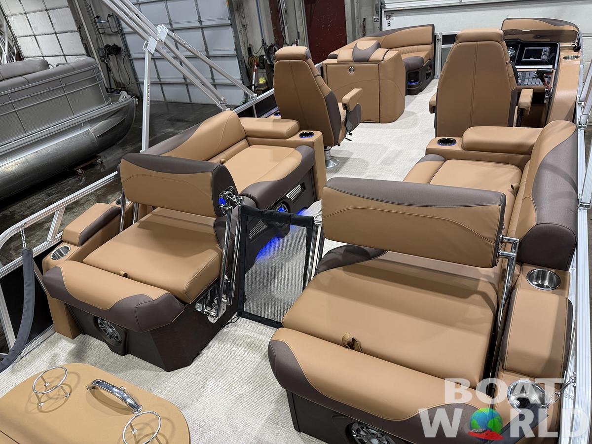 2027 Tahoe LTZ 2385 Quad Lounge Shift SS Tritoon & 4-Stroke Outboard $55995