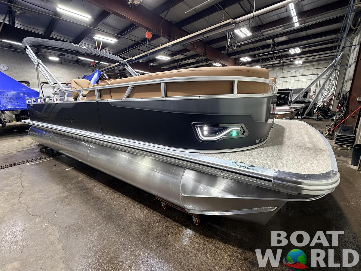 2026 Tahoe Sport 2385 VRB Swingback Tritoon $47995