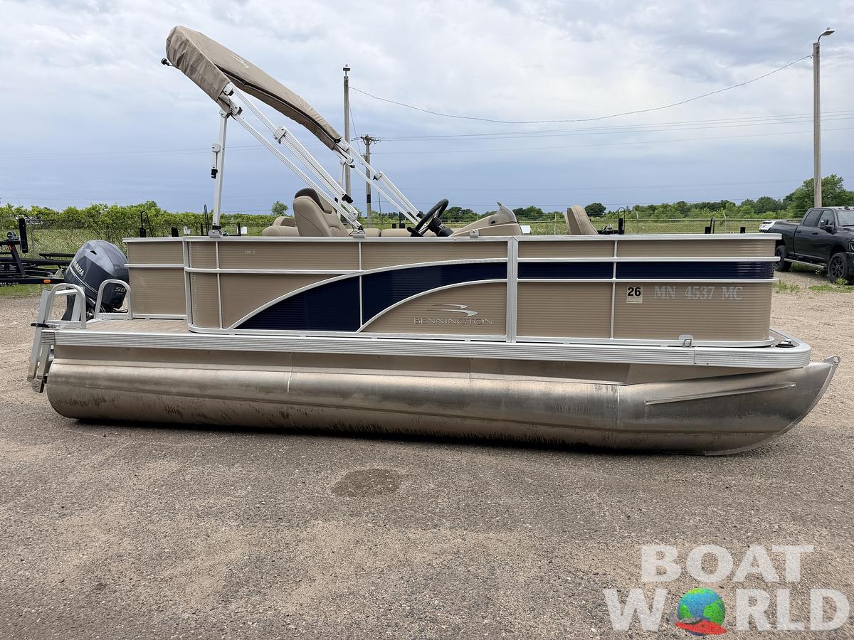 Used 2021 Bennington 188 S & 50HP Yamaha 4Stroke -$25,995
