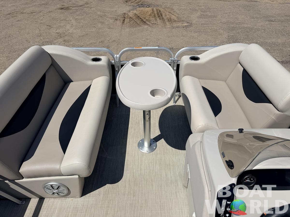 Used 2020 Princecraft Brio E 17 Pontoon & Torqueedo Electric Outboard - $19,995
