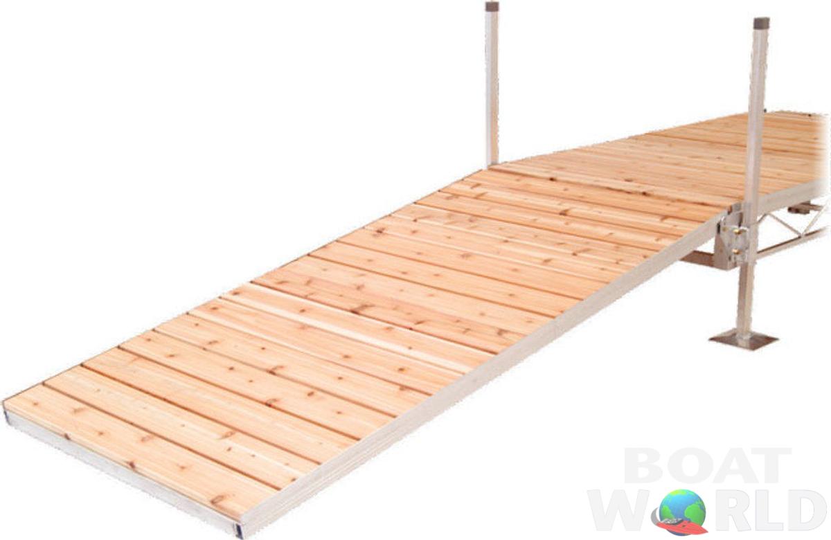 Dock Accessories Cedar Replacement Dock Decking Panels