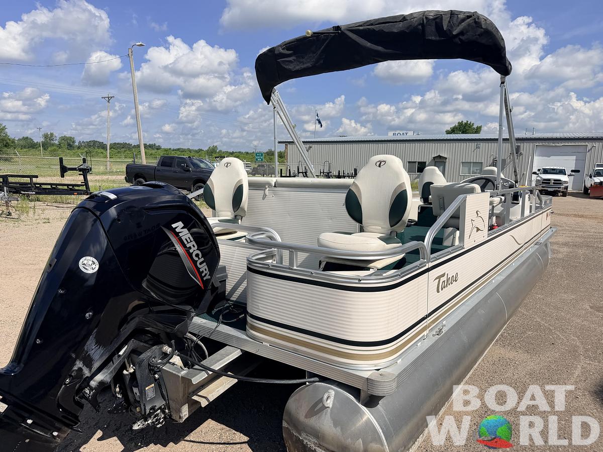 Used 2008 Tahoe Pontoons 22 Fish 'N Fun & (2021) 90HP Mercury 4Stroke EFI -$17,995