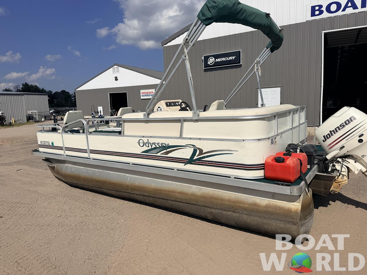 Used 2003 Odyssey 1903 Fish & Cruise & 40HP Johnson 4Stroke -$10,995