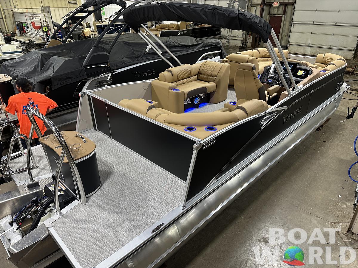 2025 Tahoe Pontoons Cascade 2385 Elite Cruise Tritoon & Honda 4-Stroke EFI