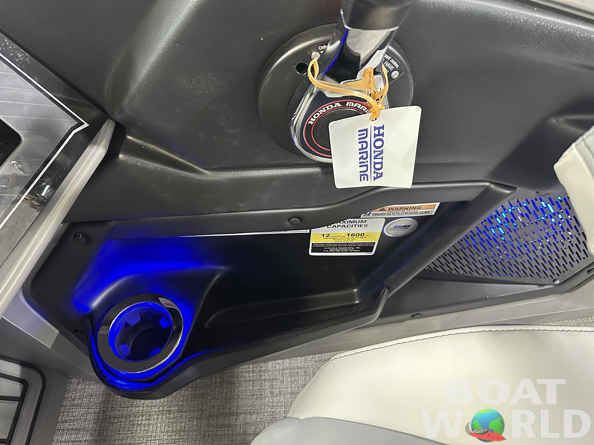 2025 Tahoe Pontoons Cascade 2385 Cruise Rear Bench (CRB) Tritoon & Honda 4-Stroke EFI