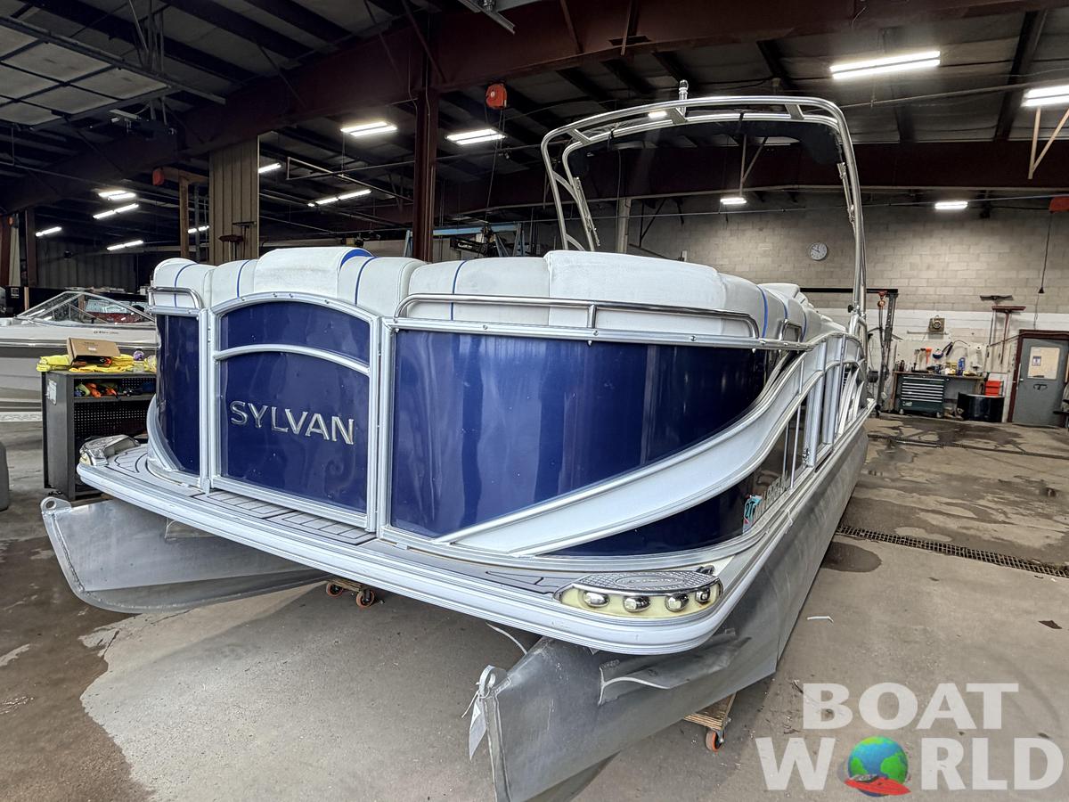 Used 2017 Sylvan S3 Rear Lounge with Sport Tower & 150HP Yamaha SHO VMAX - $39,995