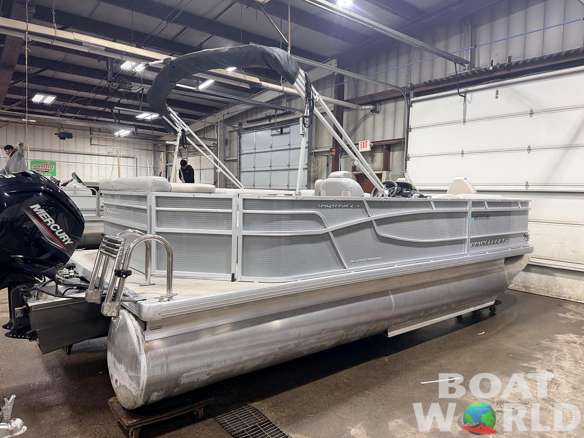 Used 2022 Princecraft 21 Sportfisher 2-S & 115HPMercury 4-Stroke -$29,995