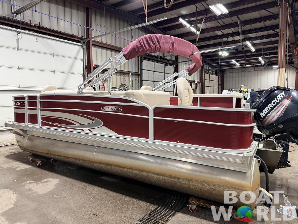 Used 2016 Weeres 200 Allure Fish Pontoon