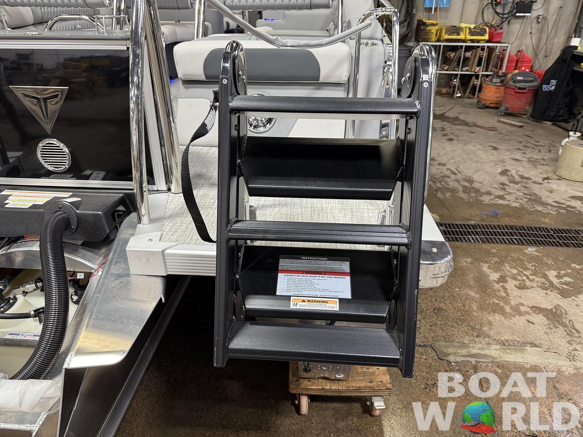 2025 Tahoe Pontoons Cascade 2385 Quad Lounge Shift Flip Tritoon & Honda 4-Stroke EFI