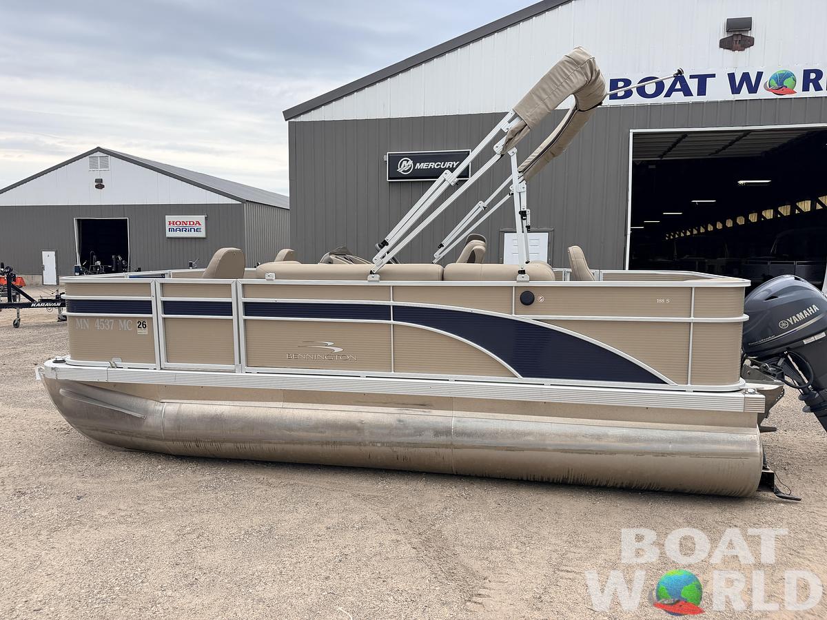 Used 2021 Bennington 188 S & 50HP Yamaha 4Stroke -$25,995