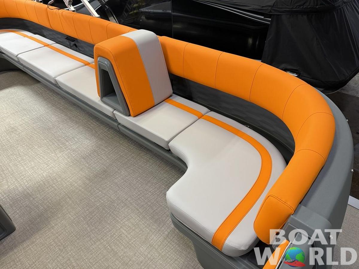 2025 Tahoe Pontoons Aura 1985 Quad Lounge & 50HP 4-Stroke EFI