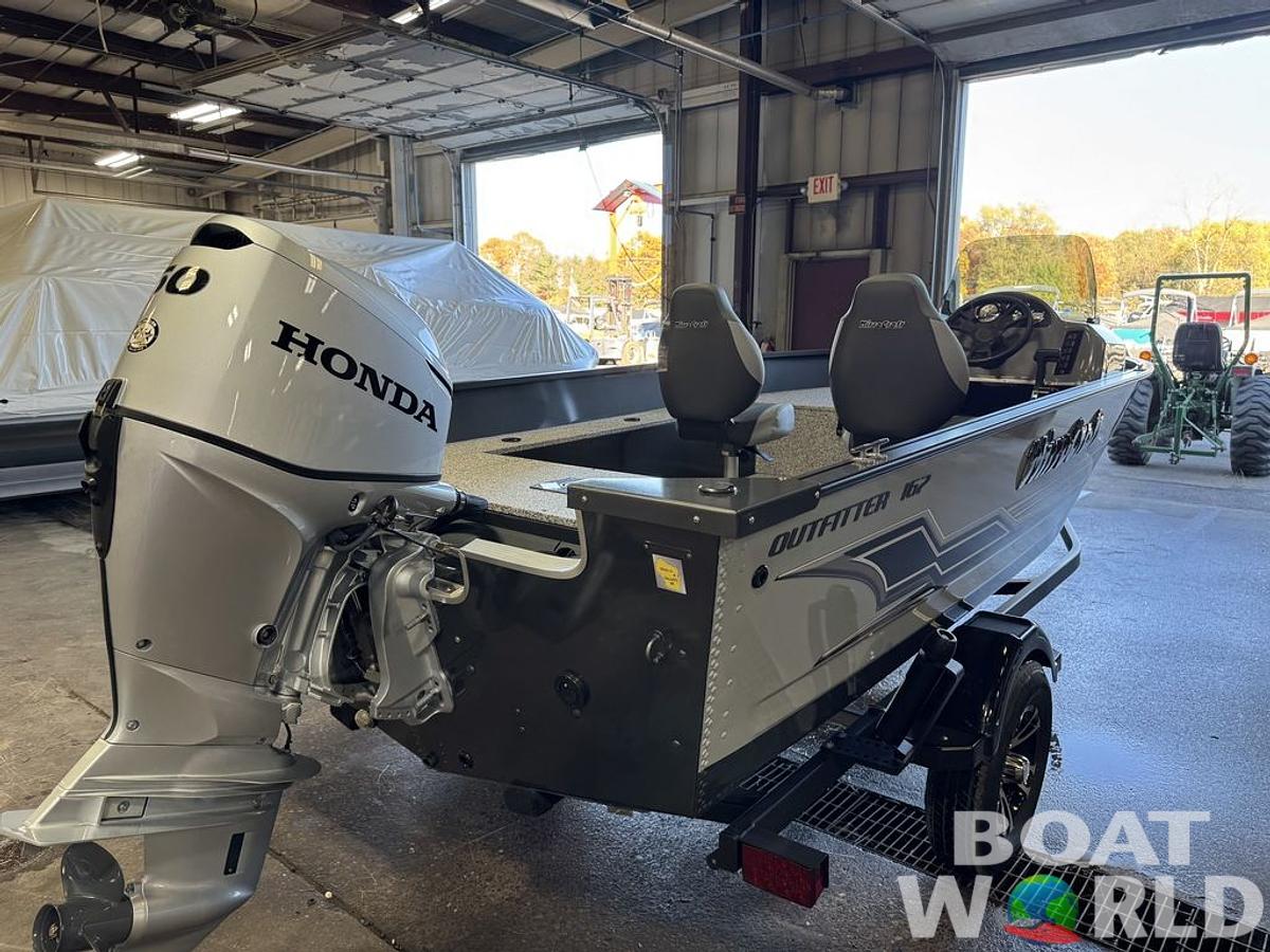 2025 Mirrocraft F167 Side Console & Honda 60HP 4-Stroke EFI