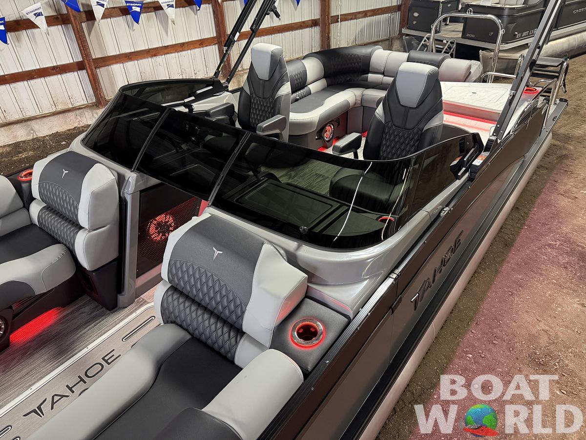 2026 Tahoe Pontoons Cascade 2385 Elite Windshield Tritoon
