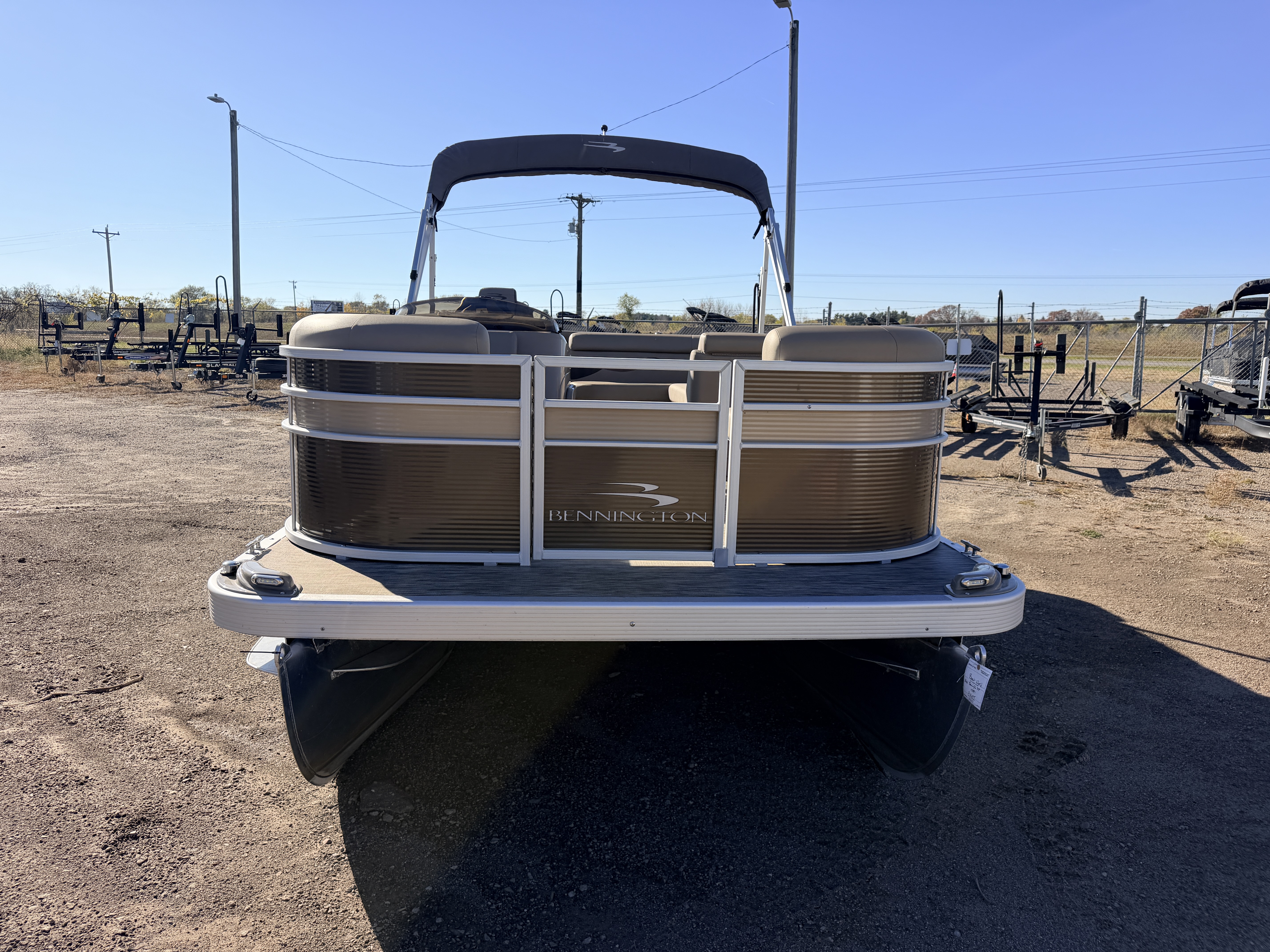 Used 2021 Bennington 188 SL & 50HP Yamaha 4Stroke -$24,995