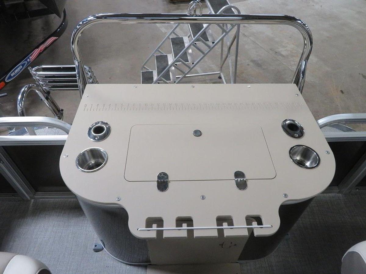 Used 2023 Tahoe Pontoons Cascade 2385 Rear Fish Tritoon & 150HP 4-Stroke EFI