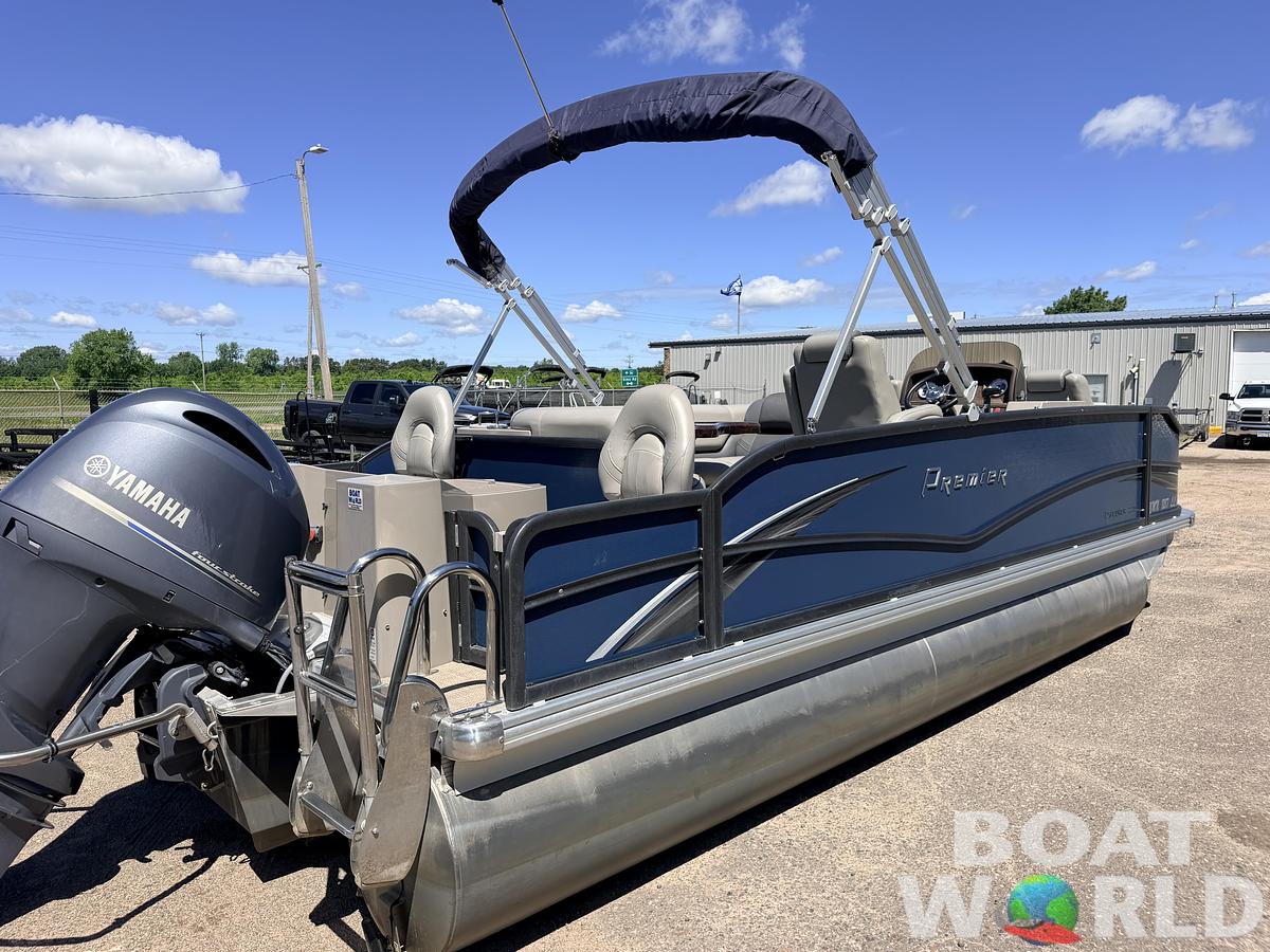 Used 2016 Premier 220 Explorer Tritoon & 175HP Yamaha 4Stroke - $39,995
