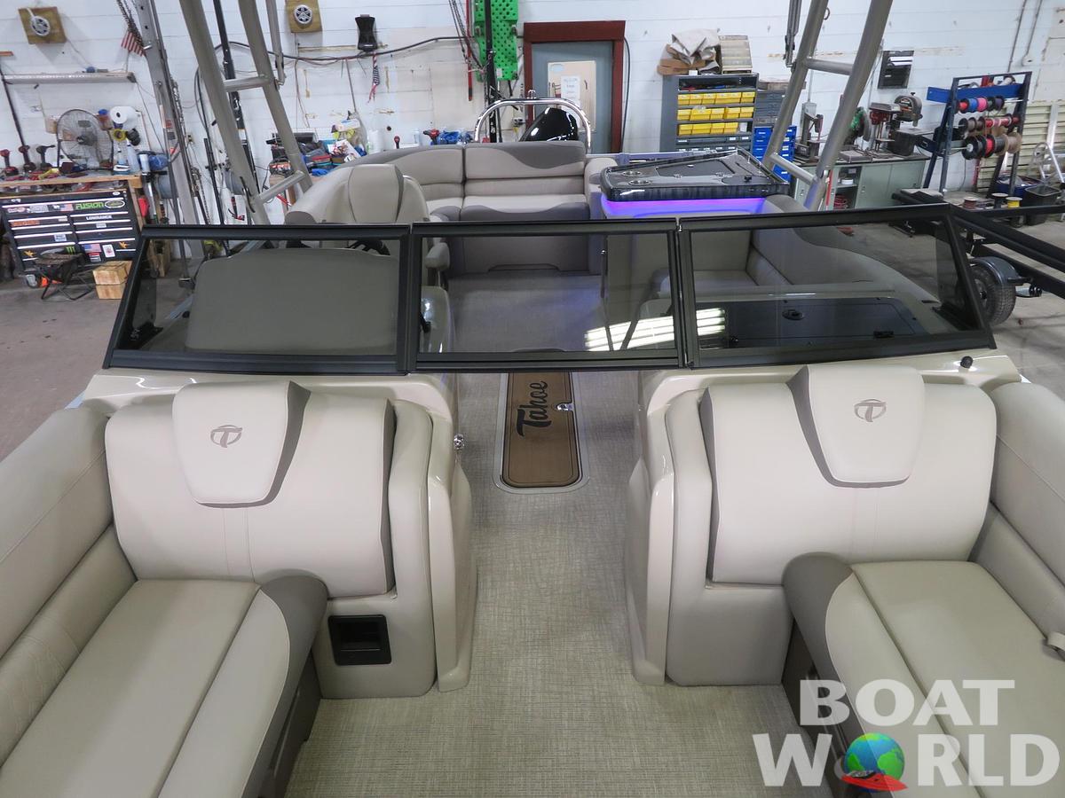 2024 Tahoe Pontoons LTZ 2385 Elite Windshield Tritoon & Suzuki 200HP 4-Stroke EFI