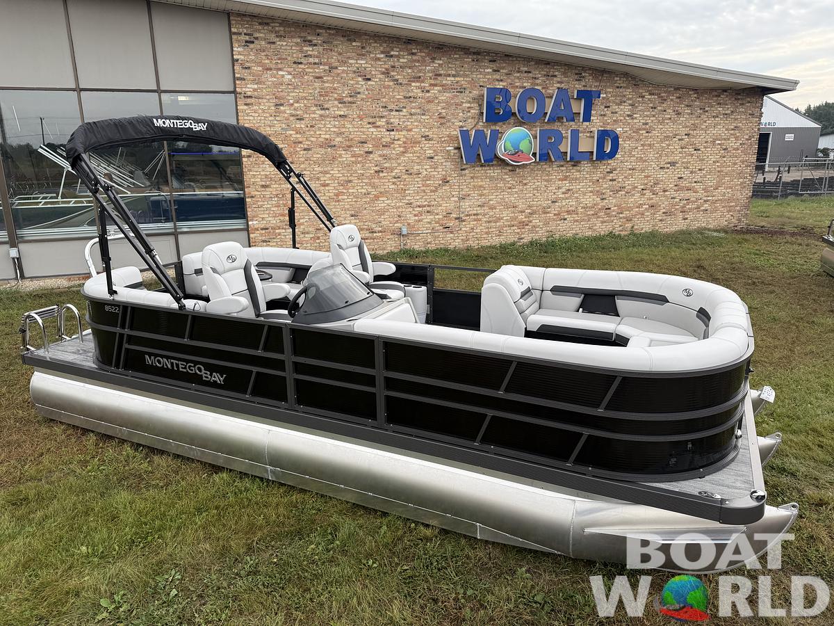 2026 Montego Bay 8522 Quad Lounge Tritoon 