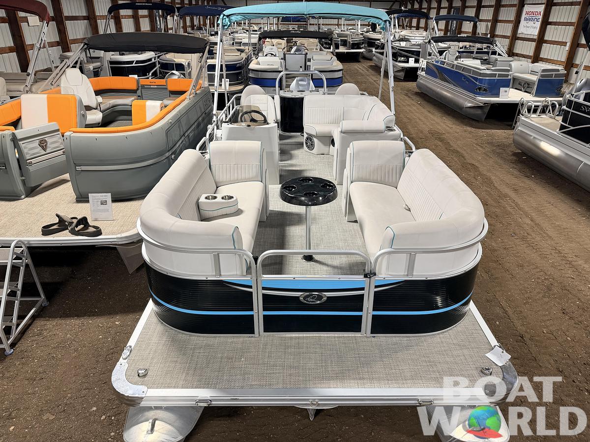Used 2019 Qwest 822 Fish & Cruise Tritoon & 150HP Honda 4Stroke - $39,995