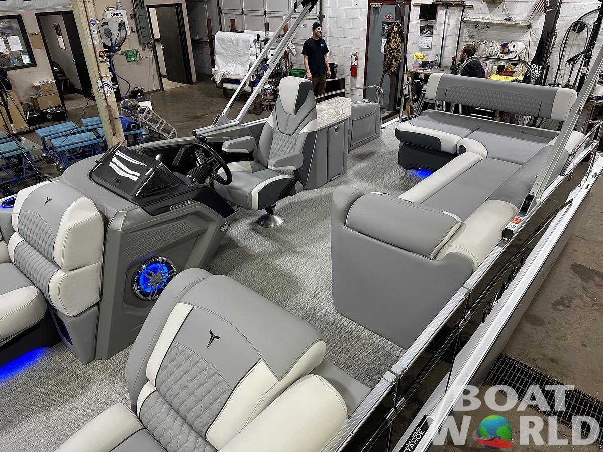 2025 Tahoe Pontoons Cascade 2385 Cruise Rear Bench (CRB) & Honda 4-Stroke EFI