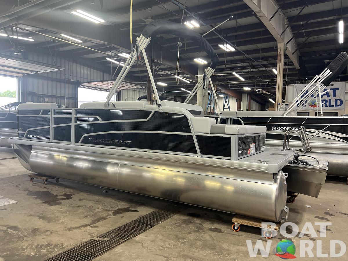 2026 Princecraft Vectra 21 RL Swingback Lounge Pontoon & Mercury 4-Stroke EFI
