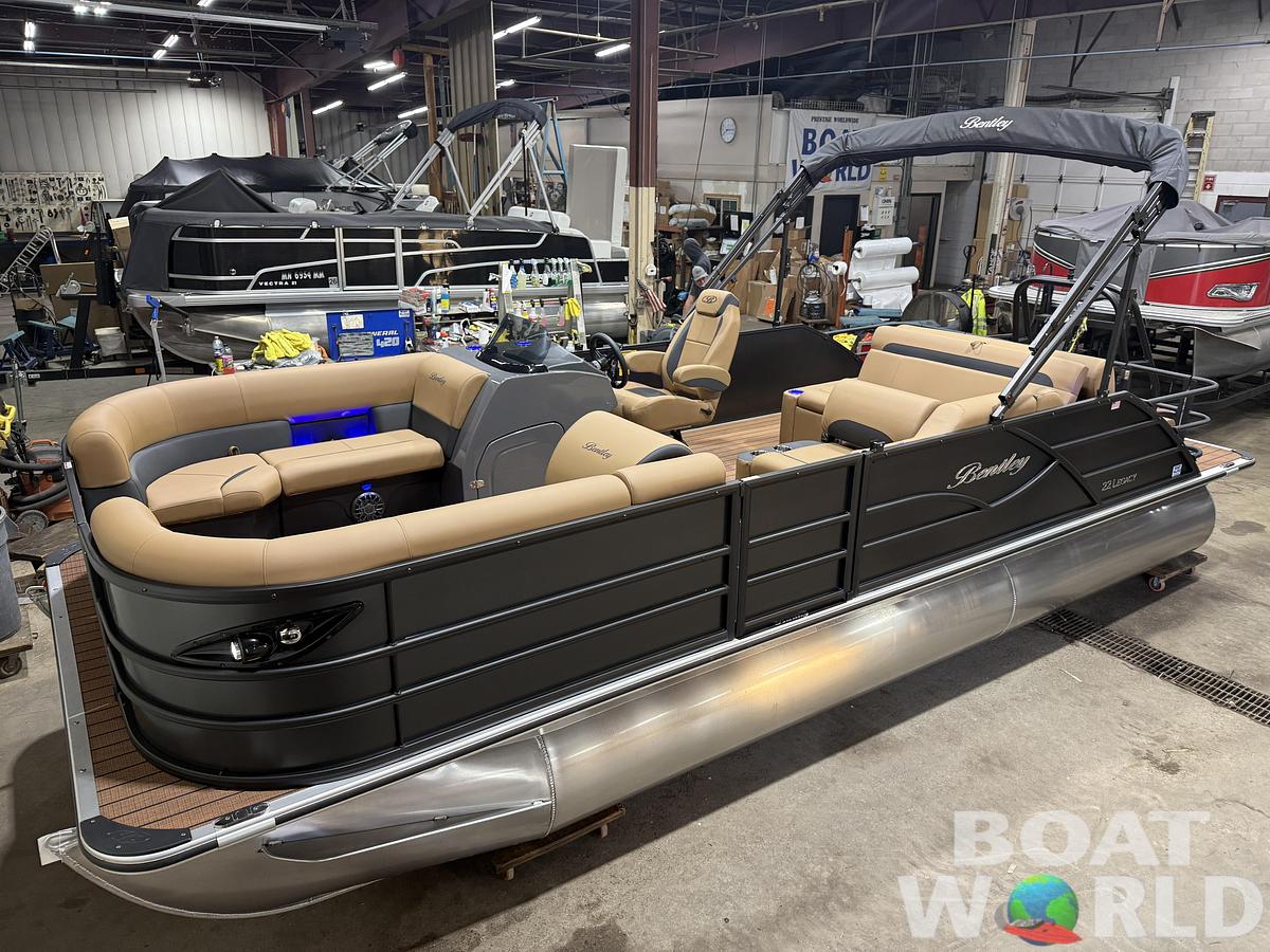 2027 Bentley Legacy 220 Swingback Pontoon & 4-Stroke Outboard $44995