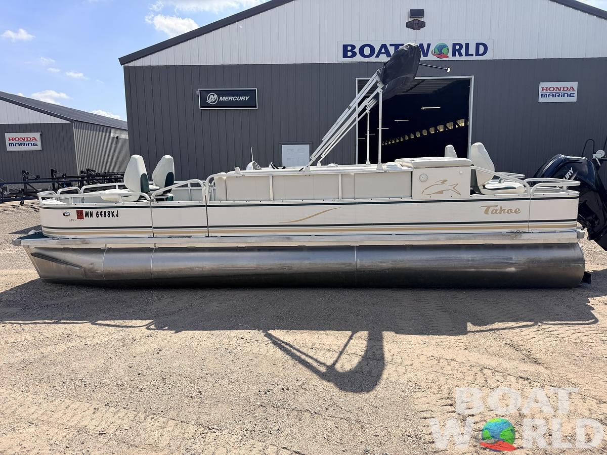 Used 2008 Tahoe Pontoons 22 Fish 'N Fun & (2021) 90HP Mercury 4Stroke EFI -$17,995