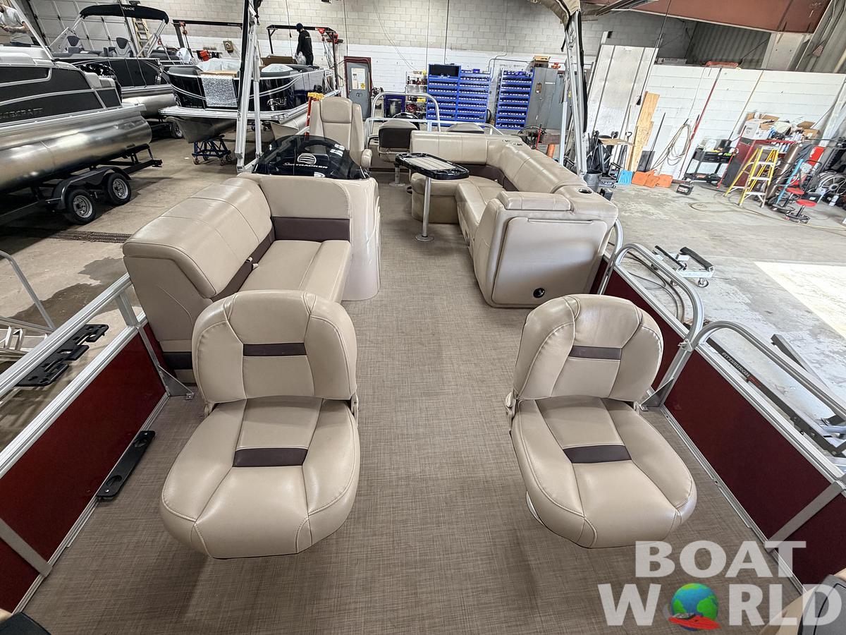 Used 2019 Sun Tracker  Fishin Barge 22 DLX XP3 Tritoon & 150HP Mercury 4Stroke - $39,995