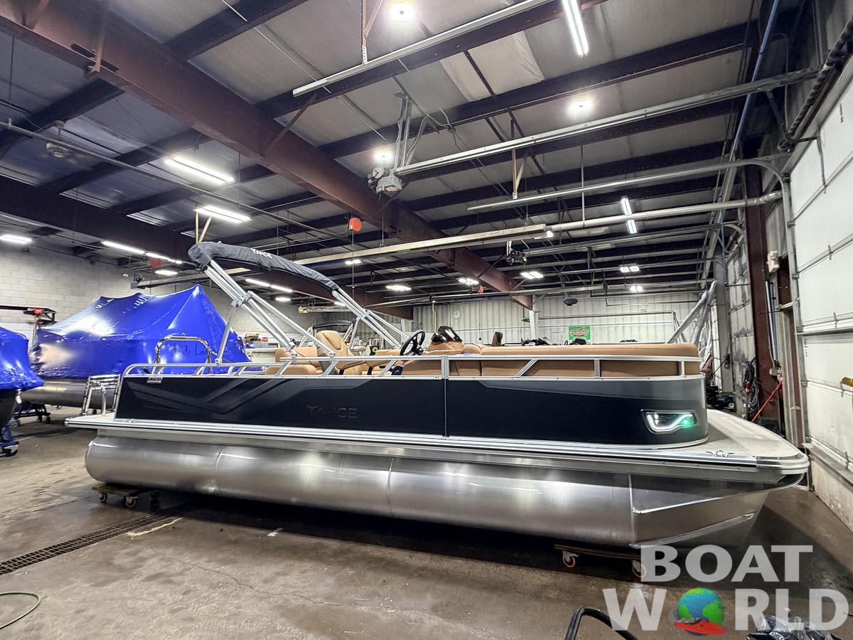 2026 Tahoe Sport 2385 VRB Swingback Tritoon $47995