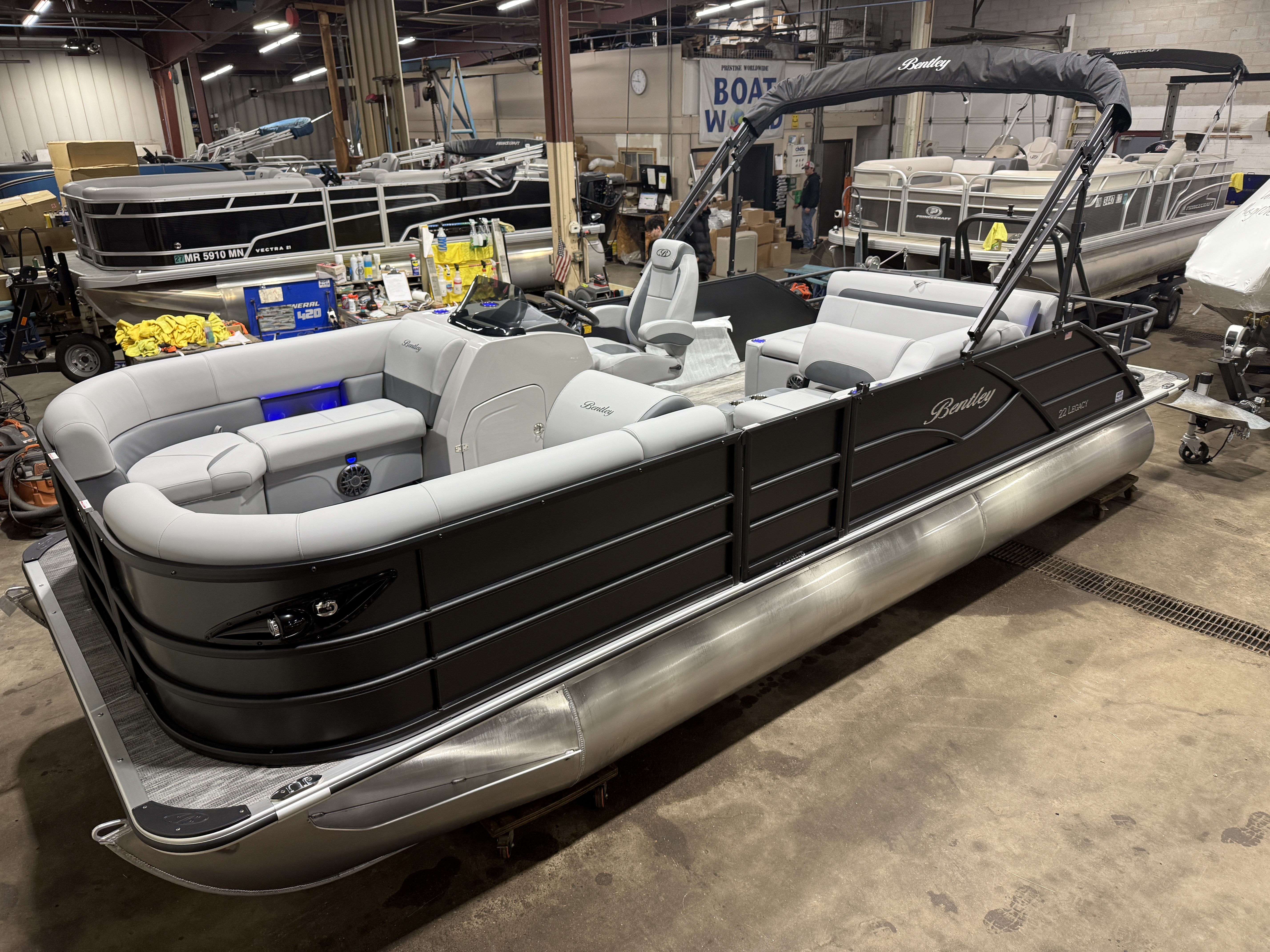 2027 Bentley Legacy 220 Swingback Bench Pontoon $43995